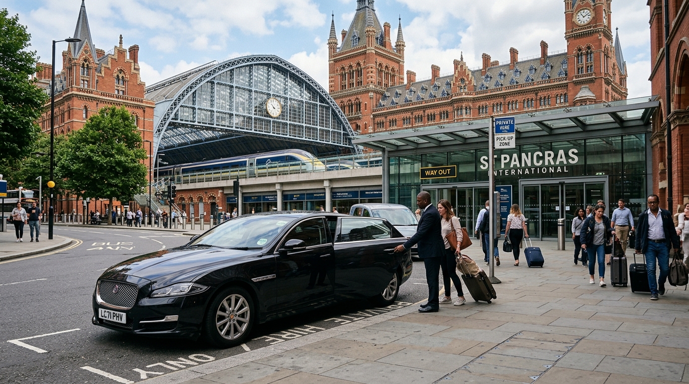 Train Station Transfers across Wolverhampton, Birmingham and London